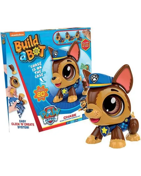 BUILD A BOT CHASE  20 pièces à assembler pour construire ton robot ...