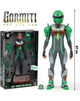 GORMITI FIG. ARTICULEE 27CM + ARMURE SCI  27 cm. Figurine articulée...