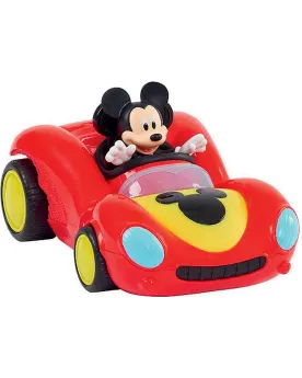 MICKEY VEHICULE + PERS 7.5CM ASS  Figurine articulée de 7,5 cm et v...