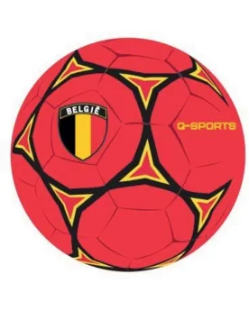 BALLON DE FOOT BELGIUM + POMPE  Taille 5. Pompe et filet inclus. IM...