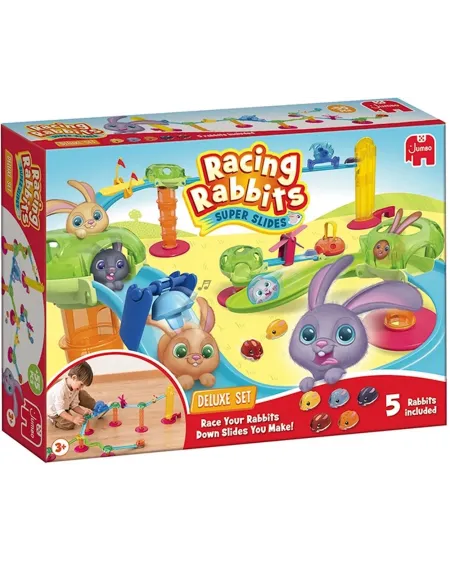 RACING RABBITS PISTE 75 PCES  Construis un circuit avec ascenseur, ...