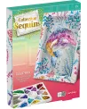 SEQUINS DAUPHIN  Place les sequins en respectant le code couleur po...
