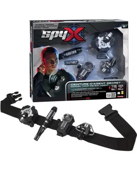 SPY X CEINTURE D'AGENT SECRET  Ceinture réglable et 4 accessoires :...