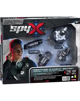 SPY X CEINTURE D'AGENT SECRET  Ceinture réglable et 4 accessoires :...