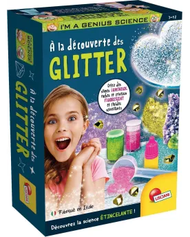 I'M A GENIUS SCIENCE A LA DEC. GLITTER  Un kit complet pour découvr...