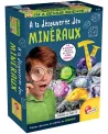 I AM A GENIUS DECOUVERTE DES MINERAUX Creuse le bloc à la recherche...