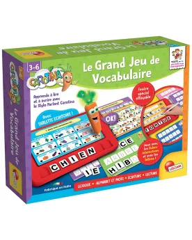CAROTINA STYLO PARLANT LE GRAND JEU VOCA A l'aide de la tablette fo...