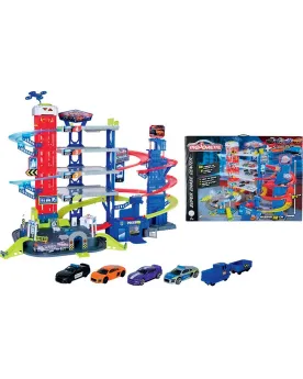GARAGE SUPER CHASE CENTER + 5 VOITURES  6 niveaux avec ascenseur, c...