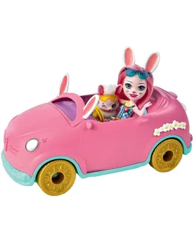 ENCHANTIMALS BUNNY ET SA VOITURE  Avec Bree Lapin et son animal. MA...