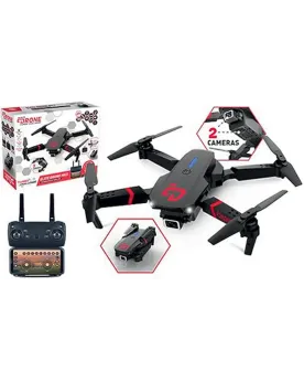 R.C. VALISETTE DRONE 2 CAM.50 PORTE GS Avec gyro pour une meilleure...