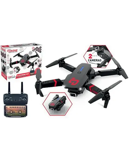 R.C. VALISETTE DRONE 2 CAM.50 PORTE GS Avec gyro pour une meilleure...