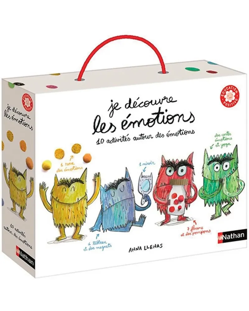 JE DECOUVRE LES EMOTIONS  10 activités adapté du livre "La couleur ...