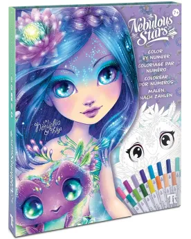 ENSEMBLE DE COLORIAGE PAR NUMEROS  Livre de coloriage et 15 feutres...