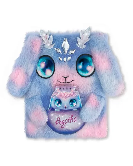 CAHIER DE NOTES PELUCHE 2 EN 1 AGATHA  Ton animoulous préféré en ca...