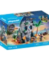 ILE AU TRESOR AVEC PIRATE ET MONTRE MARI   PMB71531 PLAYMOBIL Âge M...