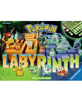 LABYRINTHE POKEMON GLOW IN THE DARK  Partez à la chasse aux Pokémon...