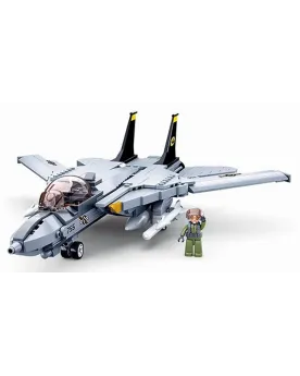 WORLD WAR JET FIGHTER  404 pièces. SLU38-B0755 SLUBAN Âge Minimum: ...