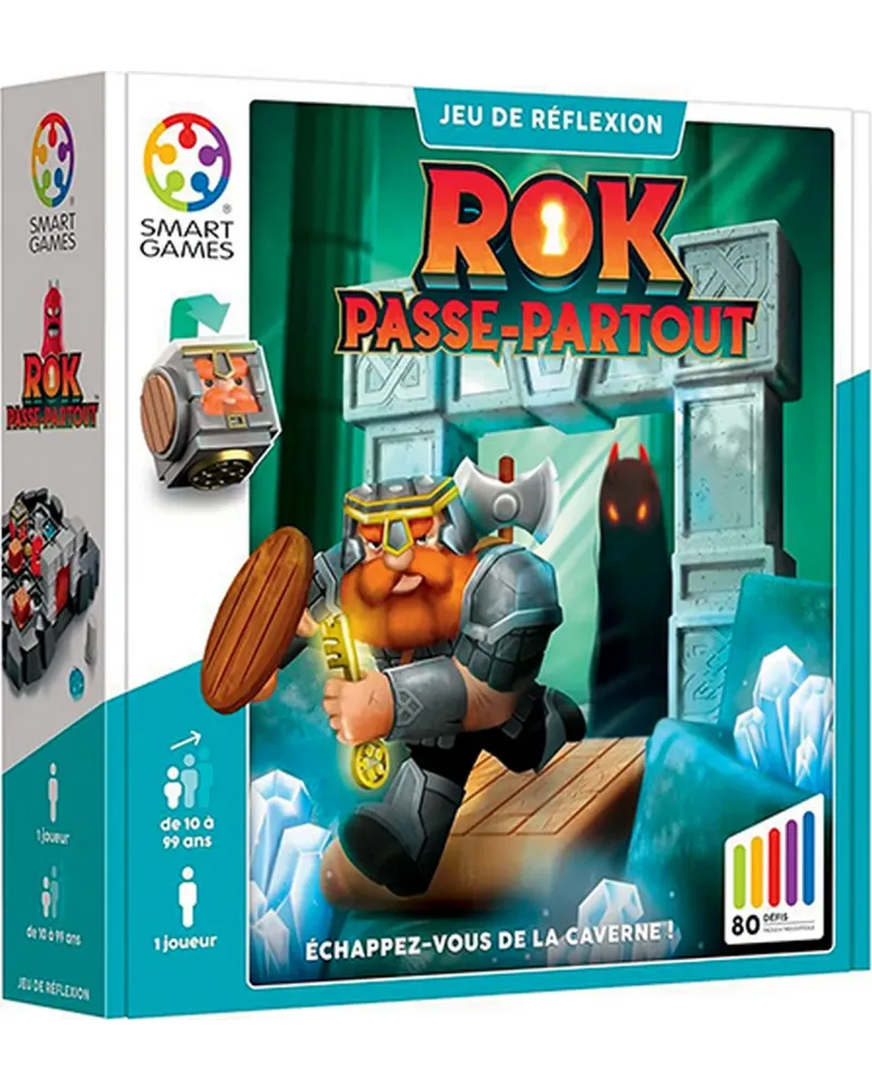 ROK PASSE PARTOUT 80 DEFIS Un jeu de déplacement où vous devez réus...