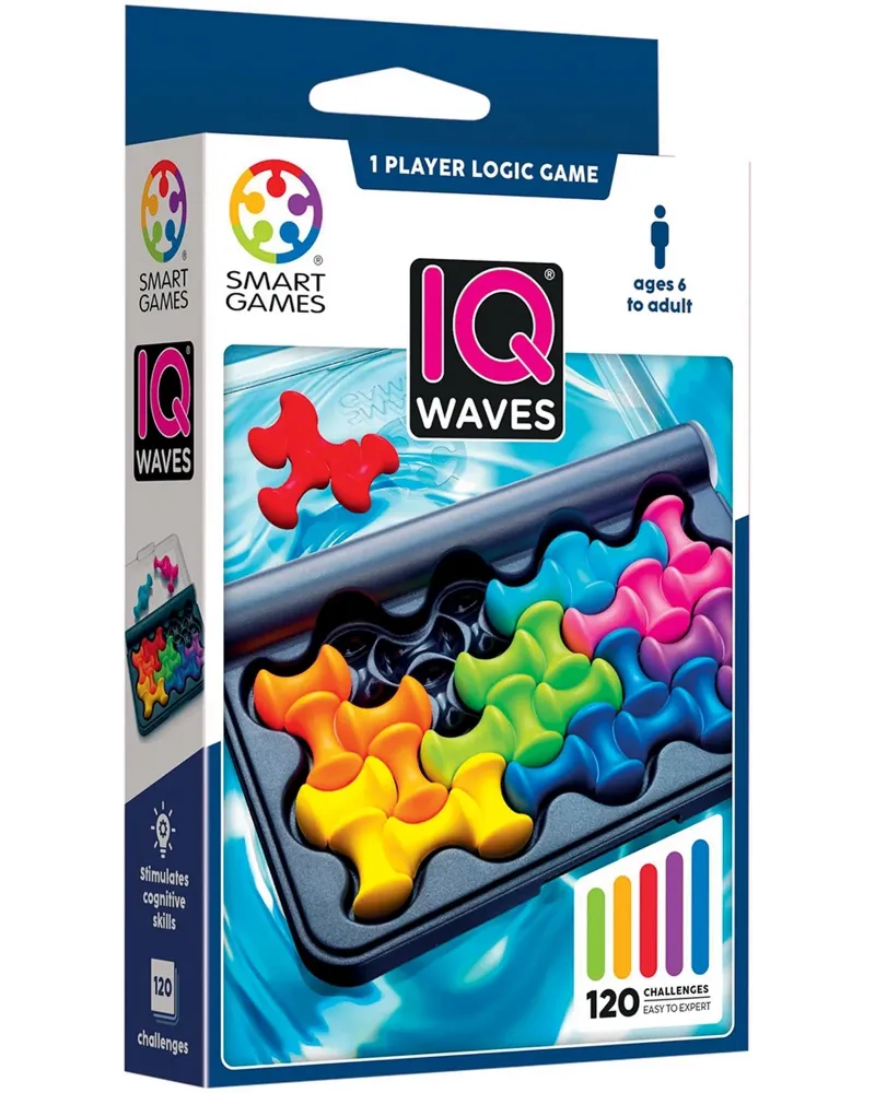 IQ WAVES 120 DEFIS Choisissez l'un des 120 défis et complétez le pl...