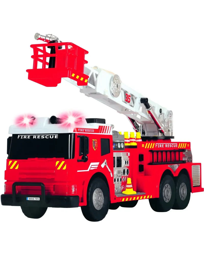 R.C. CAMION POMPIER L/S  Toutes fonctions. SMB203719022 SIMBA Âge M...