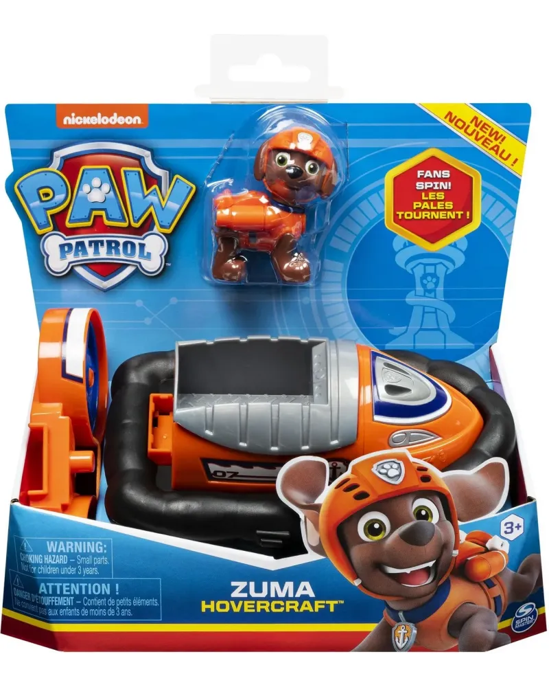 PAW PATROL BASIC VEHICULE ZUMA  Avec 1 figurine à collectionner. Au...