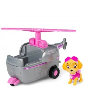 PAW PATROL BASIC VEHICULE SKYE  Avec 1 figurine à collectionner. Au...
