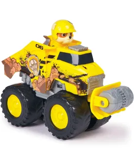 PAW PATROL RESCUE WHEELS RUBBLE  Avec 1 figurine à collectionner. A...