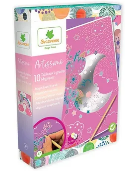 ARTISSIMO 10 A GRATTER REVES MAGIQUES  10 tableaux à gratter sur le...