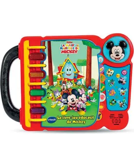 LIVRE EDUCATIF DE MICKEY  14 pages pour découvrir le vocabulaire, l...