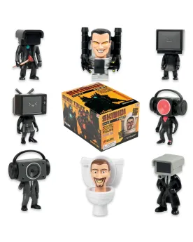 SKIBIDI TOILET FIGURINES 12CM ASS.  11 cm. Au choix. BOT39773  Âge ...