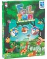 FOIL FUN LE ROYAUME DES ANIMAUX  10 planches à décorer avec autocol...