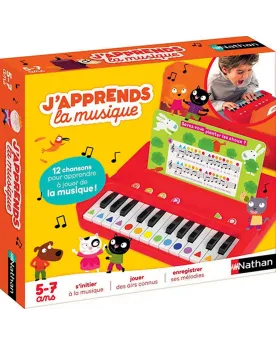 J'APPRENDS LA MUSIQUE  Pour s'initier à la musique en jouant 12 air...