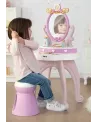 COIFFEUSE PRINCESSE  Avec tabouret et 10 accessoires. 43 x 39 x 86 ...