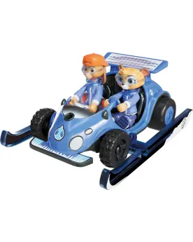 1000 BORNES CHALLENGE EDITIONS HIVER  1 véhicule et 2 figurines art...