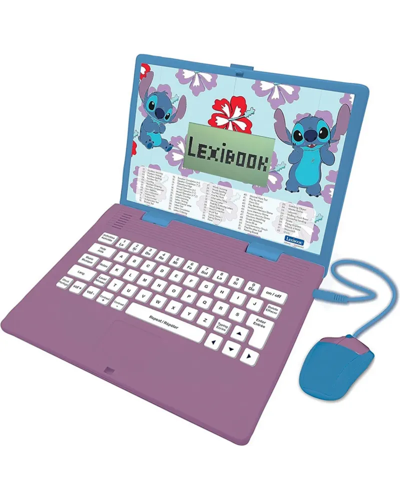 ORDINATEUR EDUCATIF STITCH 124 ACTIVITES  124 activités en français...