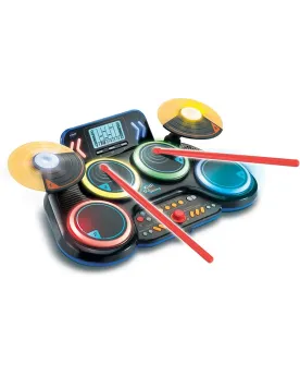 KIDI DJ DRUMS  Une batterie électronique compacte avec 4 pads, 2 cy...