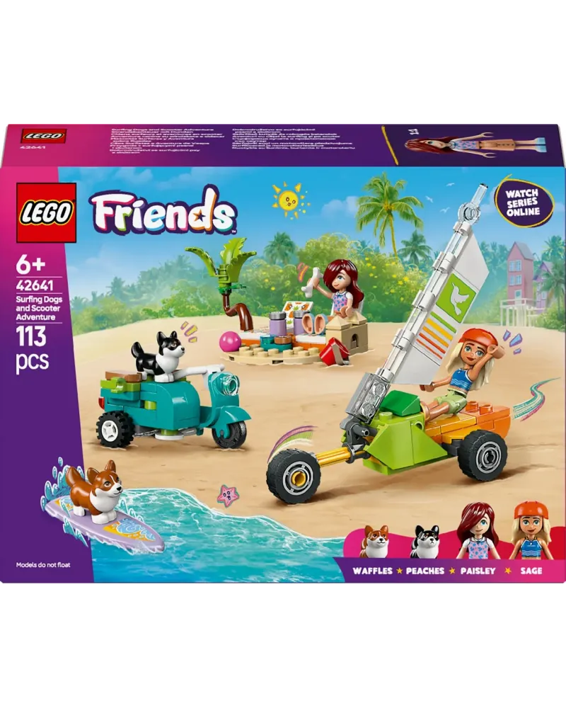 CHIENS SURFEURS ET AVENTURES EN SCOOTER   LEG42641 LEGO Âge Minimum...