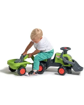 TRACTOPELLE PORTEUR CLASS + EXCA + REMO  Pelle frontale et excavatr...