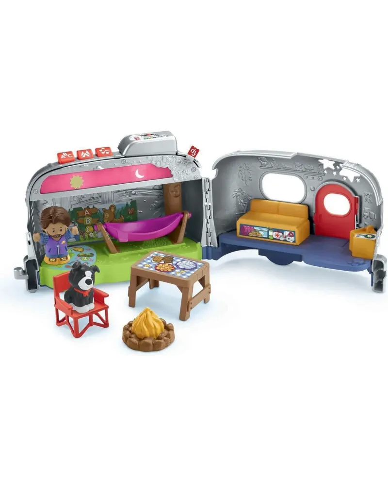 LITTLE PEOPLE LA CARAVANE  2 figurines incluses. FPCHJN40 FISHER PR...