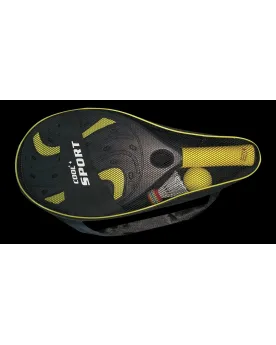 HOUSSE RAQUETTES PADEL BALLE MOUSSE/VOLA  Housse avec 2 raquettes, ...