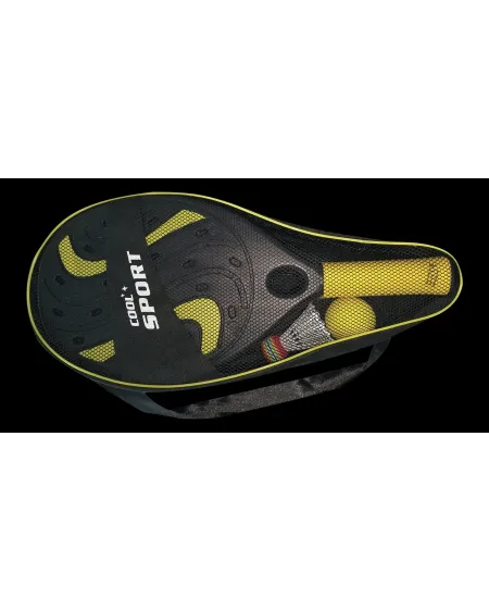 HOUSSE RAQUETTES PADEL BALLE MOUSSE/VOLA  Housse avec 2 raquettes, ...