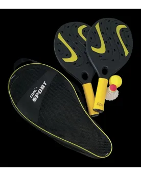 HOUSSE RAQUETTES PADEL BALLE MOUSSE/VOLA  Housse avec 2 raquettes, ...