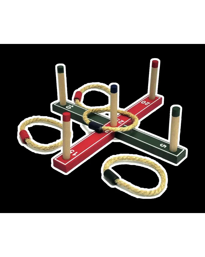 JEU D'ANNEAUX EN CROIX   IMA3001  Âge Minimum: 5A -Âge Maximum: 99A...