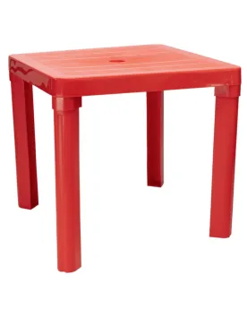 TABLE ROUGE 46X46X43  46X46X43 PART02648 PARADISO Âge Minimum: 18M ...