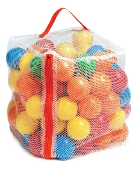 SAC DE 100 BALLES 6CM  Diamètre 6 cm. PART02839 PARADISO Âge Minimu...