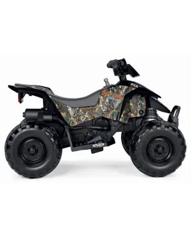 QUAD POLARIS OUTLAW CAMOUFLAGE 12V 8AMP  Batterie 12 V. Lecteur MP3...