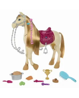 CHEVAL INTERACTIF BARBIE Il bouge et réagit avec plus de 20 sons di...