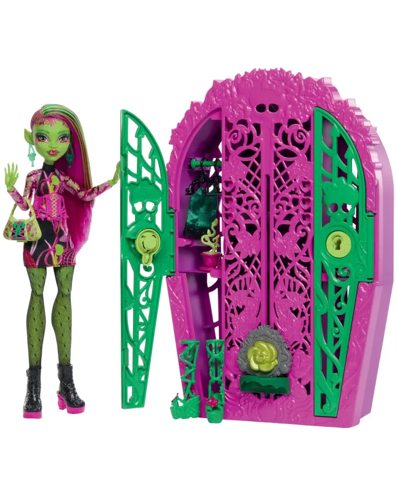 MONSTER HIGH SECRETS VENUS MCFLYTRAP  Ouvre le dressing et découvre...