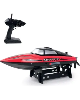 R.C. TURBO BOAT LUMINEUX  1/16. Batterie 7.4 V rechargeable USB (câ...