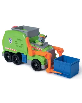 PAW PATROL ROCKY CAMION DE RECYCLAGE  Rocky inclus. SPN6071248 SPIN...